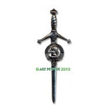 Kilt Pin with Clan Crest (H-MacIver)