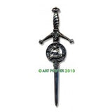 Kilt Pin with Clan Crest (H-MacIver)