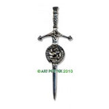 Kilt Pin with Clan Crest (H-MacIver)