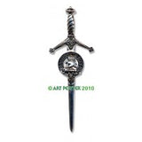 Kilt Pin with Clan Crest (H-MacIver)