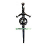 Kilt Pin with Clan Crest (H-MacIver)