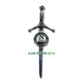 Kilt Pin with Clan Crest (MacKay-R)