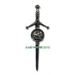 Kilt Pin with Clan Crest (MacKay-R)