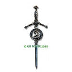 Kilt Pin with Clan Crest (MacKay-R)