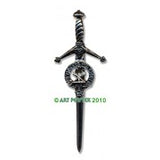 Kilt Pin with Clan Crest (MacKay-R)