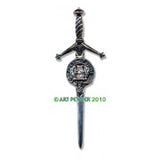 Kilt Pin with Clan Crest (MacKay-R)