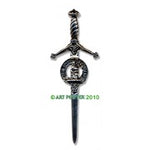 Kilt Pin with Clan Crest (MacKay-R)