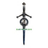 Kilt Pin with Clan Crest (MacKay-R)