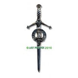 Kilt Pin with Clan Crest (MacKay-R)