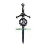 Kilt Pin with Clan Crest (MacKay-R)