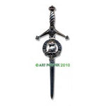 Kilt Pin with Clan Crest (MacKay-R)