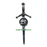 Kilt Pin with Clan Crest (MacKay-R)