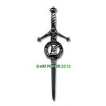 Kilt Pin with Clan Crest (MacKay-R)