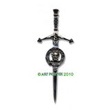 Kilt Pin with Clan Crest (MacKay-R)