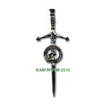 Kilt Pin with Clan Crest (MacKay-R)