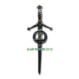 Kilt Pin with Clan Crest (MacKay-R)