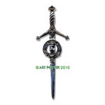 Kilt Pin with Clan Crest (MacKay-R)