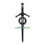 Kilt Pin with Clan Crest (MacKay-R)