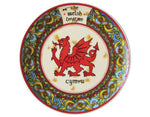 Plate Welsh Dragon 4"